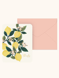Lemon Tree Artisan Note Cards