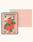 Strawberry Seeds Artisan Note Cards