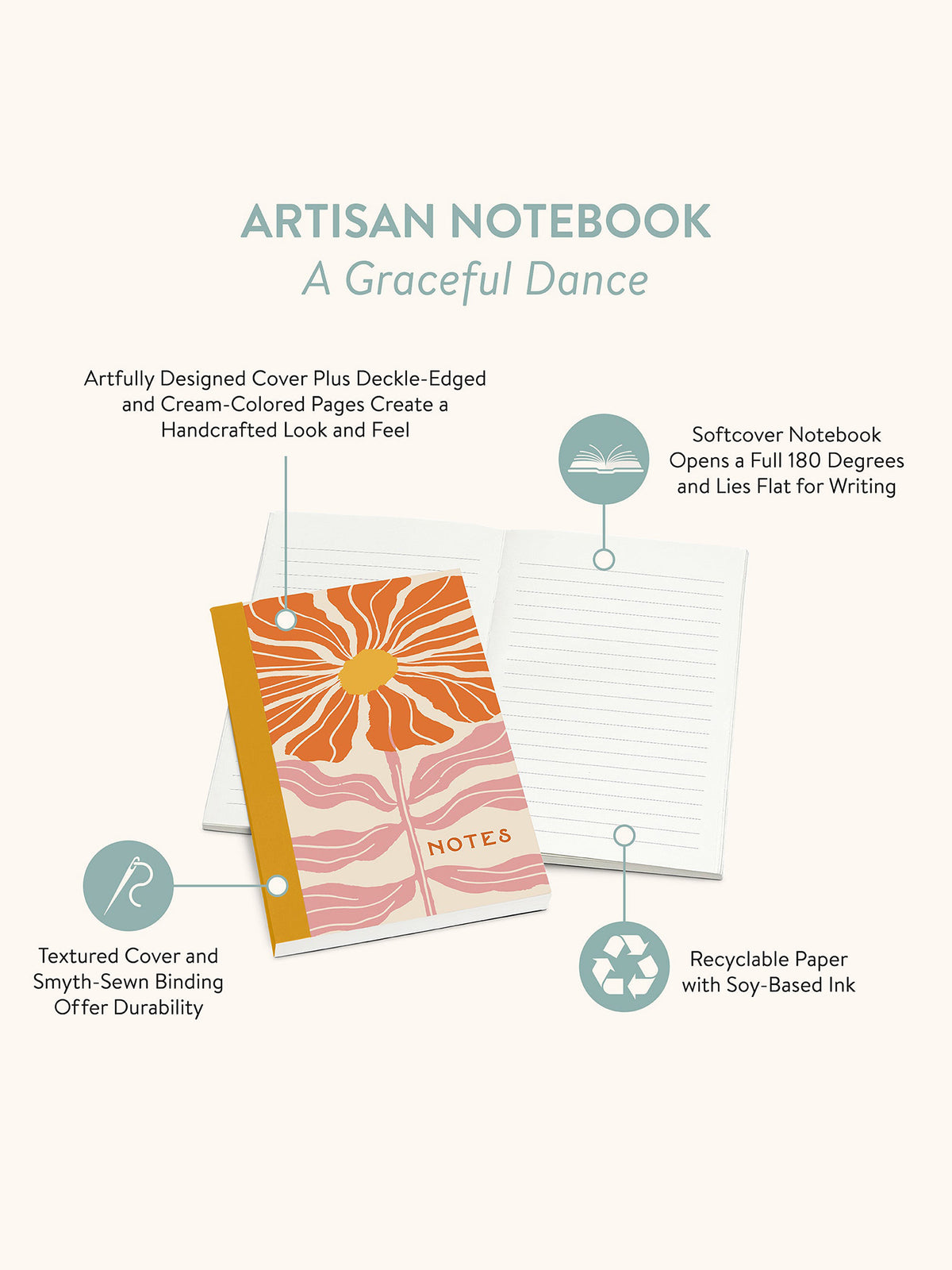 A Graceful Dance Artisan Notebook