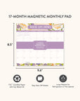 2025 Where Love Grows Magnetic Monthly Pad Calendar