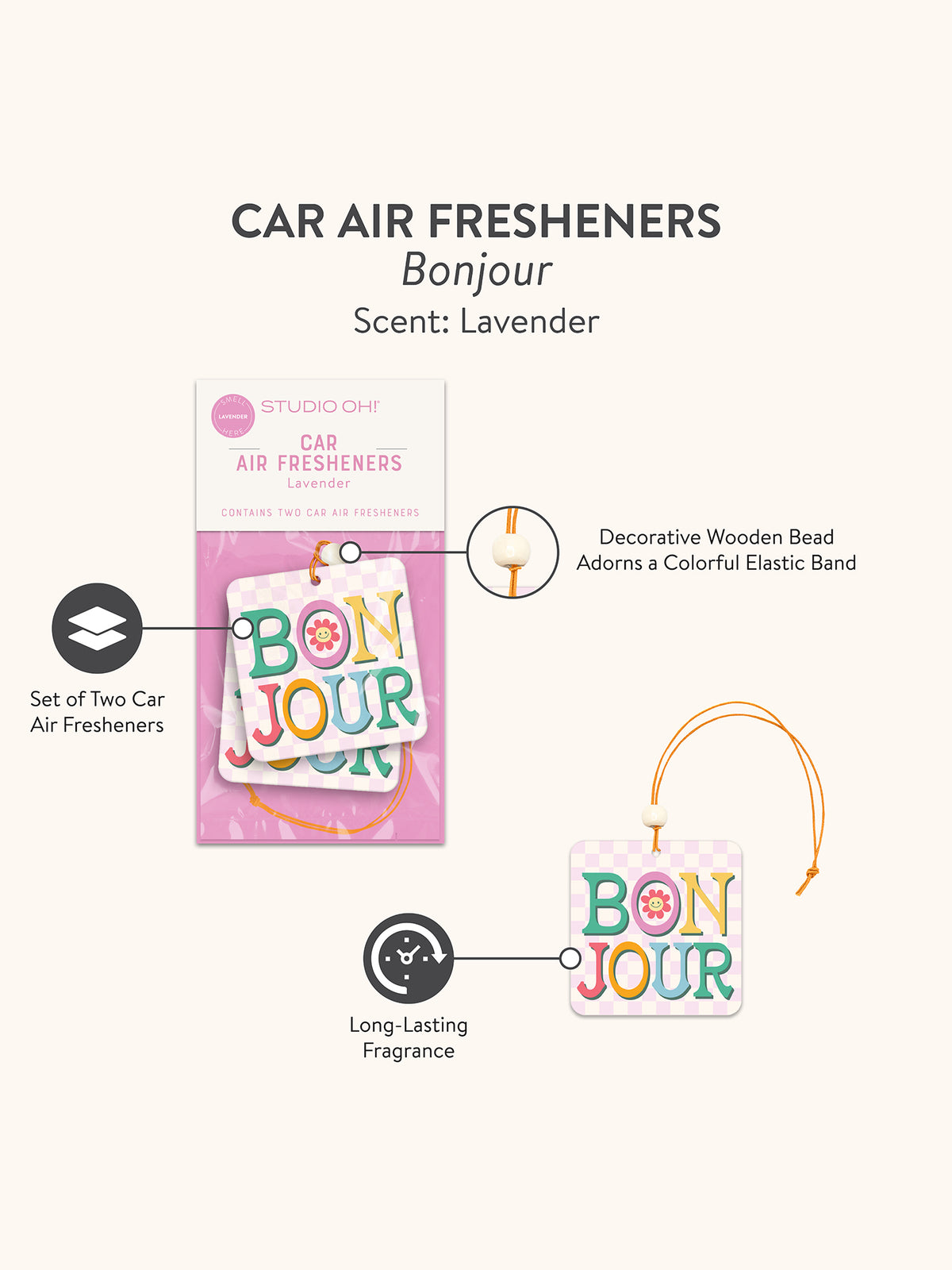 Bonjour Car Air Freshener