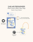 Don't Let it Ruin Your Day Car Air Freshener