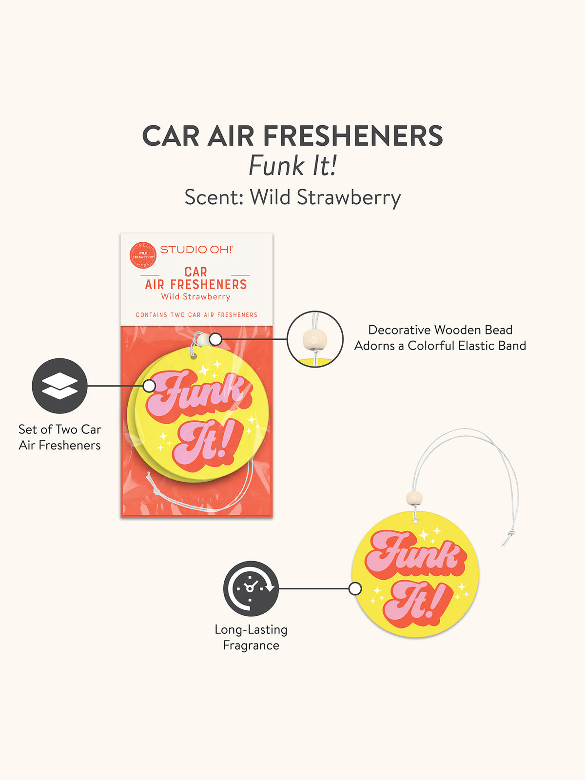 Funk It! Car Air Freshener
