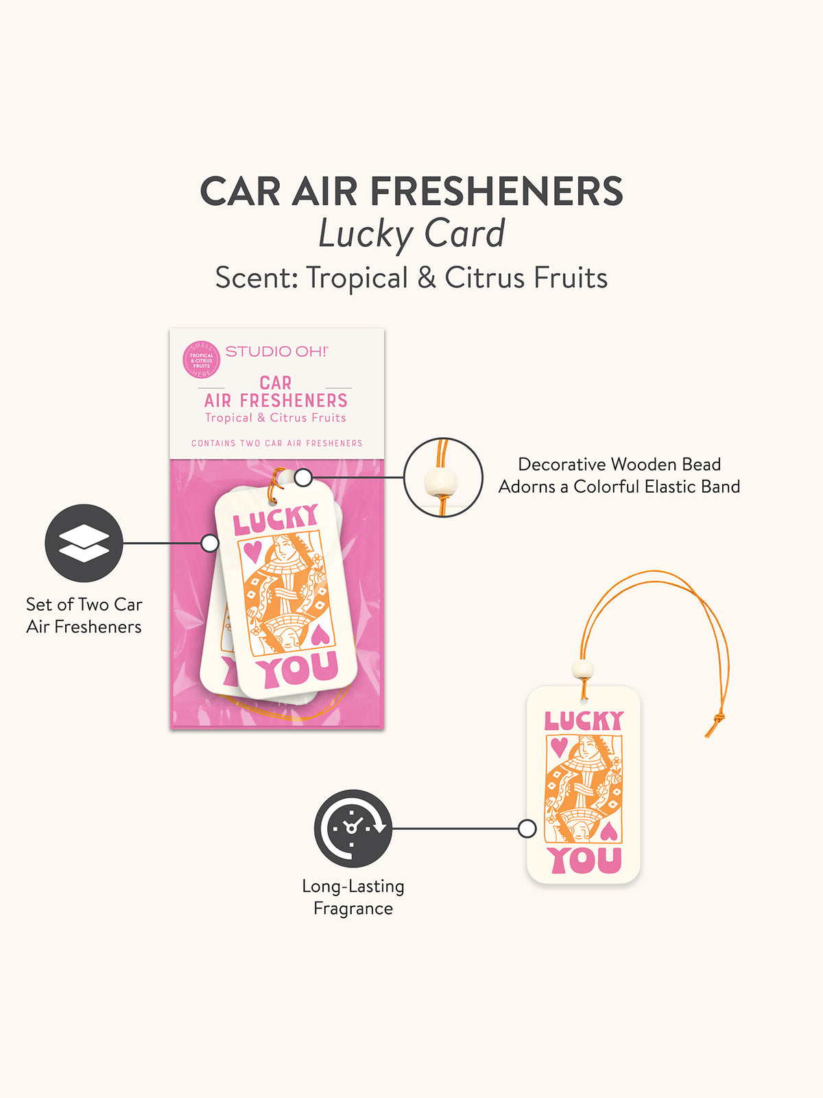 Lucky Card Air Freshener