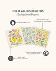 Springtime Blooms Do-It-All Dishcloths