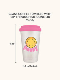 Moody Glass Coffee Tumbler
