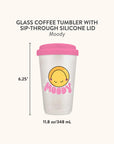 Moody Glass Coffee Tumbler