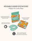 Happy Go Lucky Days Reusable Under-Eye Patches