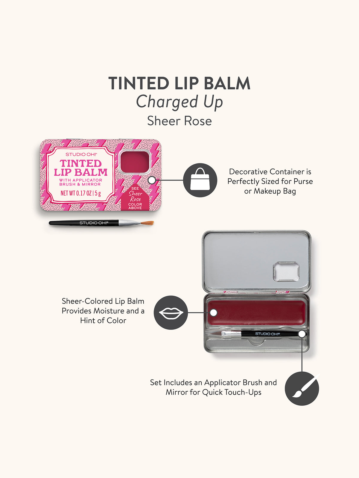 Charged Up Tinted Lip Balm