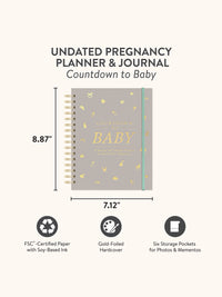 Undated Pregnancy Planner & Journal
