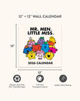 2026 Mr. Men Little Miss 12" x 12" Wall Calendar