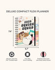 2026 Squishmallows Squish Squad Deluxe Compact Flexi Planner
