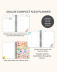 2026 Squishmallows Squish Squad Deluxe Compact Flexi Planner