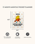 2025 Little Miss Punctual™ Monthly Pocket Planner