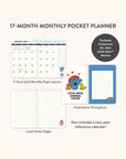 2025 Little Miss Punctual™ Monthly Pocket Planner