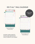 2026 Bella Flora Do It All Wall Calendar