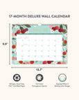 2026 Fruit & Flora Deluxe Wall Calendar