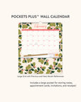 2026 Fruit & Flora Pockets Plus Calendar