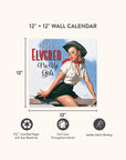 2025 Elvgren: Pin-Up Girls 12" x 12" Calendar