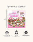 2025 Tokidoki Calendar 12" x 12" Calendar