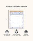 2025 Dog Days Bamboo-Hanger Calendar