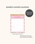 2025 Dog Days Bamboo-Hanger Calendar