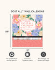 2025 Bella Flora DIA Wall Calendar