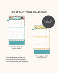 2025 Secret Garden DIA Wall Calendar