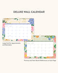 2025 Bella Flora Deluxe Wall Calendar