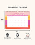 2025 Color Theory Deluxe Wall Calendar