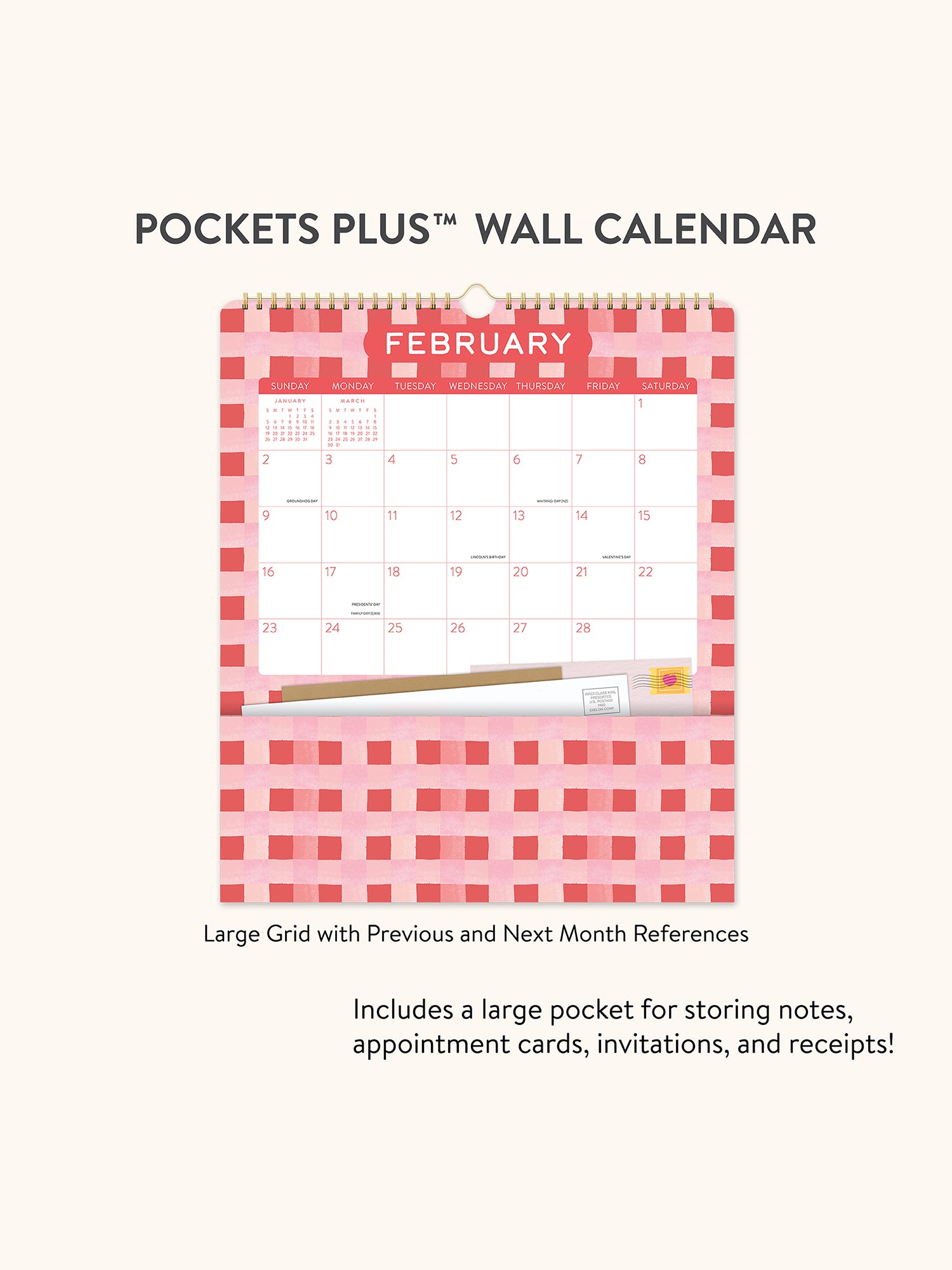 2025 Very Vintage Pockets Plus Calendar