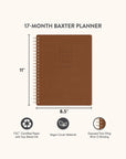 2025 Tawny Brown Baxter Planner