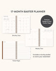 2025 Tawny Brown Baxter Planner