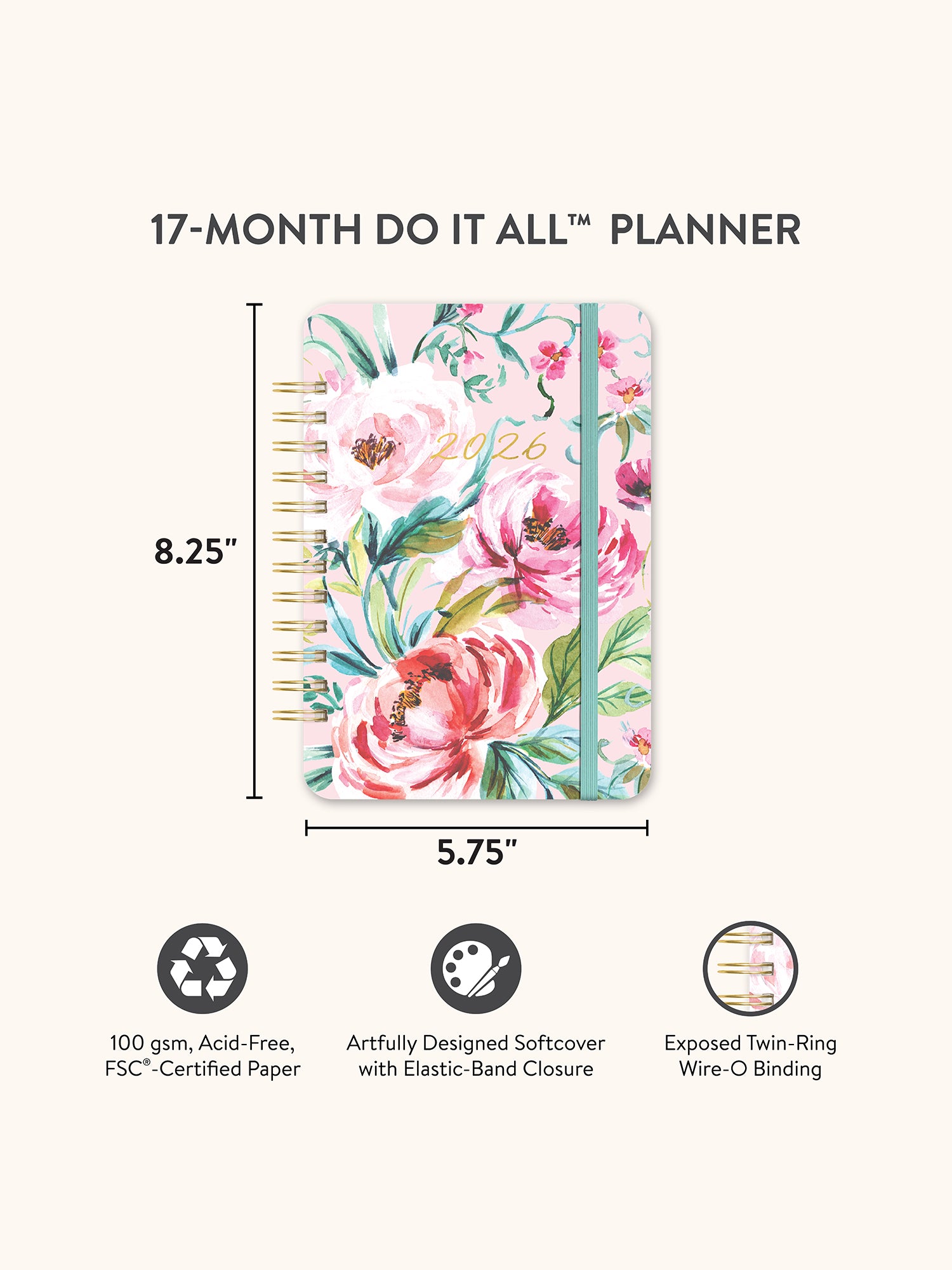 2026 Bella Flora Do It All Planner