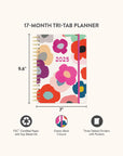 2025 Summer Poppies Tri-Tab Planner