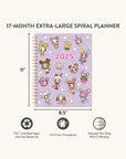 2025 tokidoki Donutella XL Spiral Planner