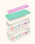 Totally Toadstool Pastel Snack Size Bento Box