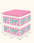 Pink Poppies Lunch Size Bento Box