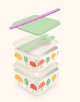 Totally Toadstool Lunch Size Bento Box