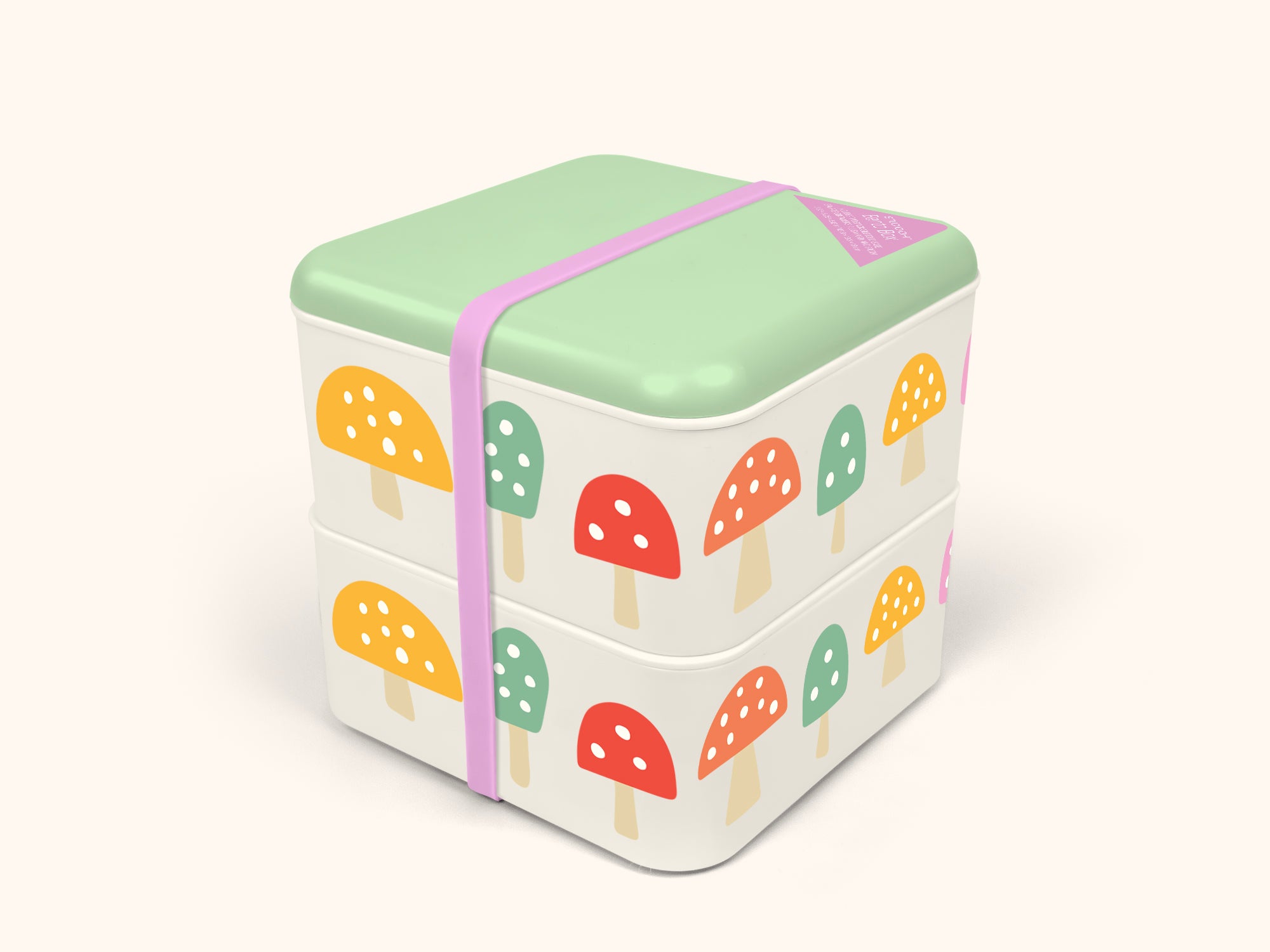 Totally Toadstool Lunch Size Bento Box