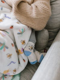 Reversible Baby Blankets - Love Bug