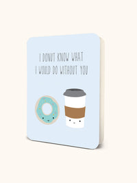 Donut Know Deluxe Greeting Card