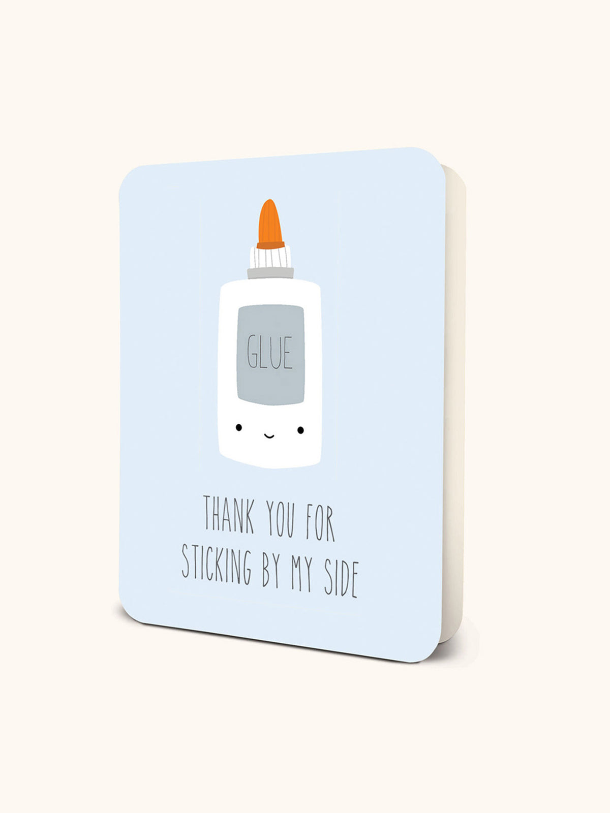 Stick By My Side Deluxe Greeting Card