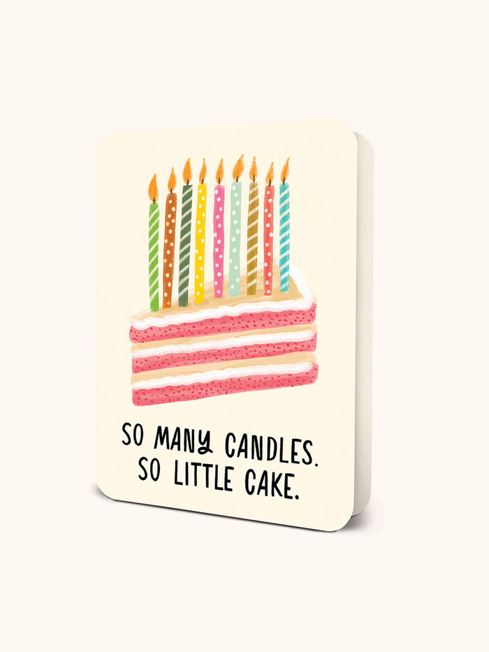 So Many Candles Deluxe Greeting Card