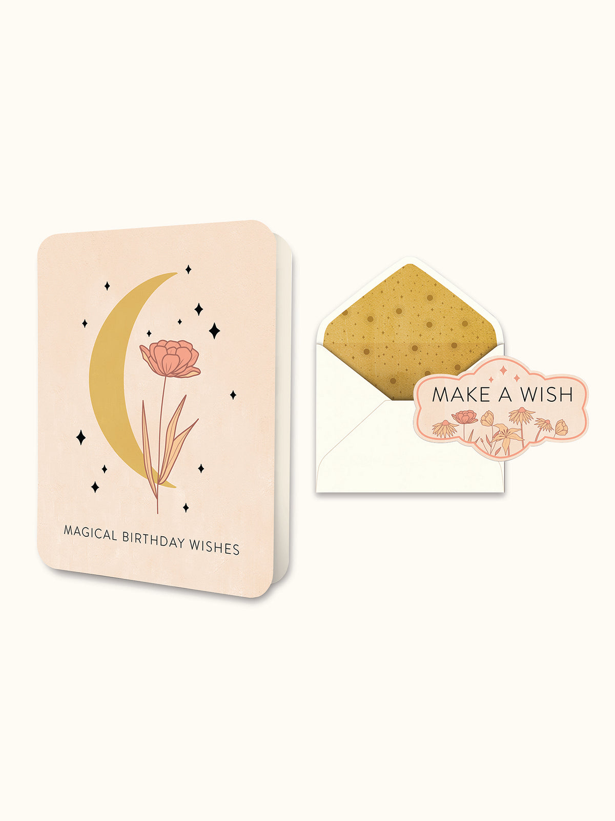Magical Birthday Wishes Deluxe Greeting Card