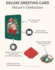 Nature's Celebration Deluxe Greeting Cards