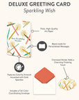 Sparkling Wish Deluxe Greeting Cards