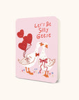 Silly Geese Deluxe Greeting Card