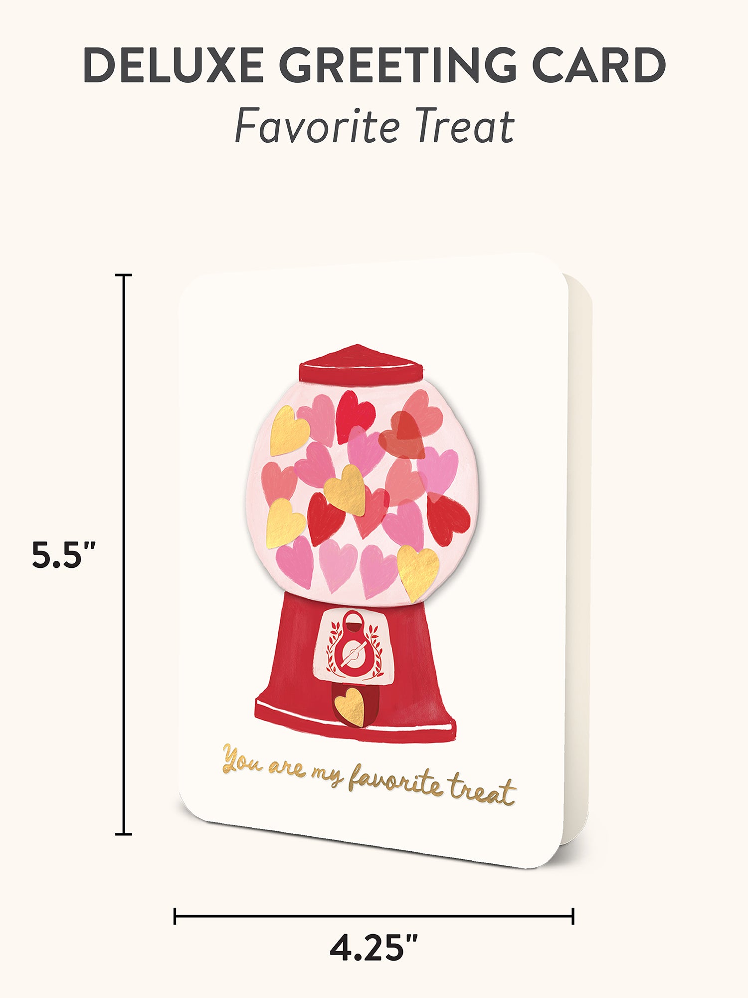 Favorite Treat Deluxe Greeting Card