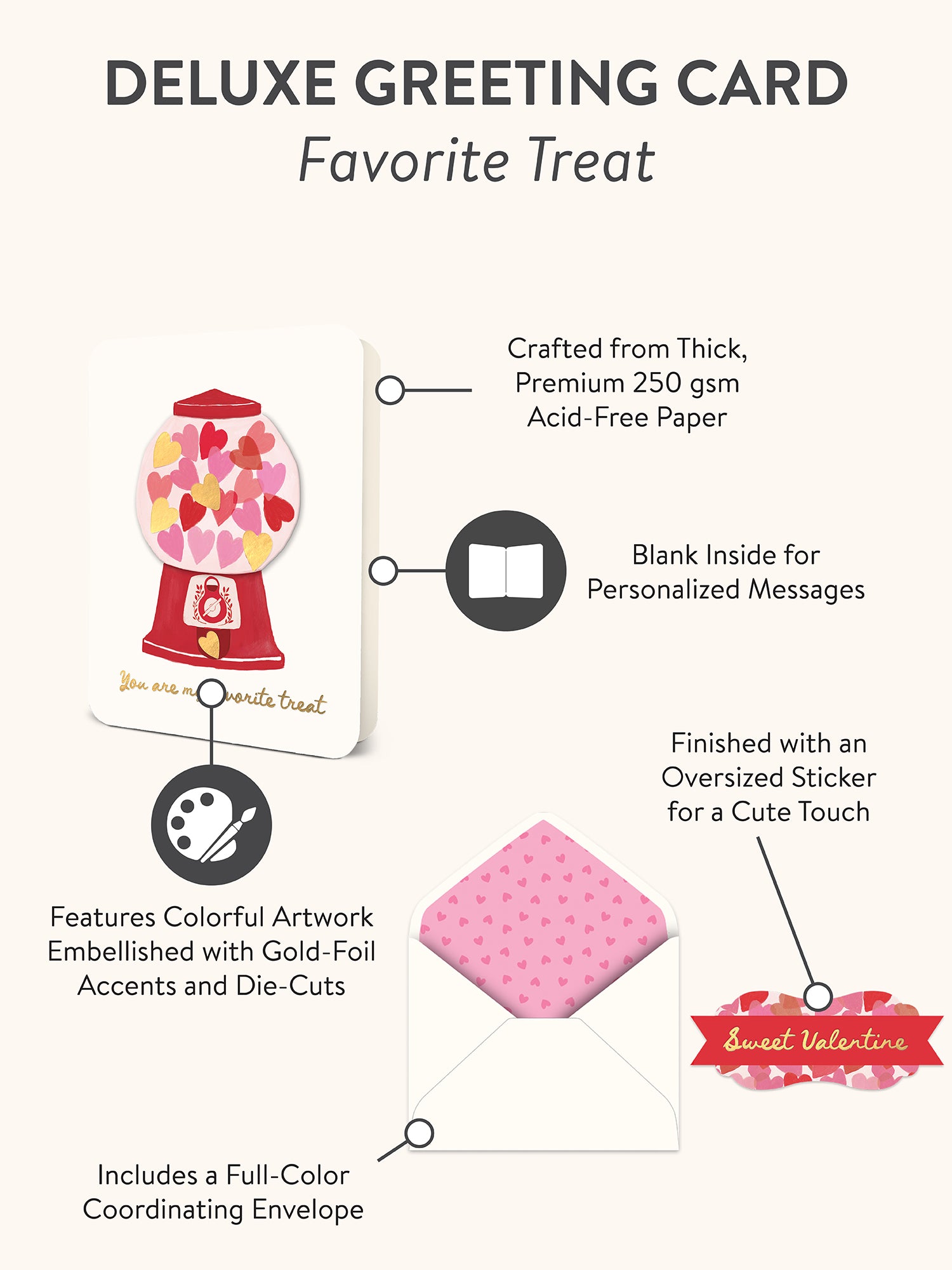 Favorite Treat Deluxe Greeting Card